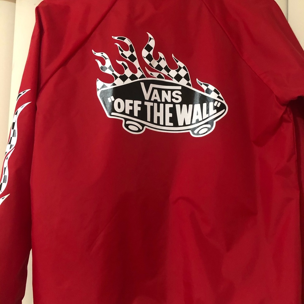 Vans checkerboard nylon lightweight jacket